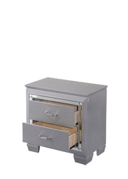 Lillian Silver LED Upholestered Bedroom Set - DMV FurnitureBedroom Set