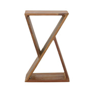 Lily Solid Reclaimed Wood Accent Side Table Natural - 910180