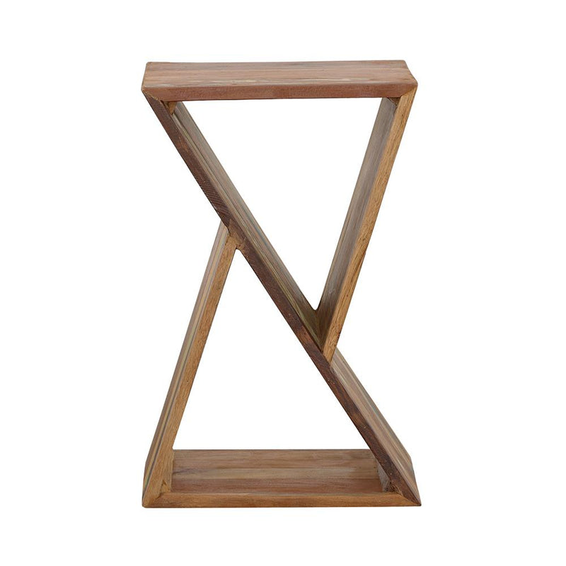 Lily Solid Reclaimed Wood Accent Side Table Natural - 910180