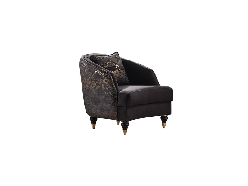 Lima Chair Black in Black - 101-LIM-BLACK-B