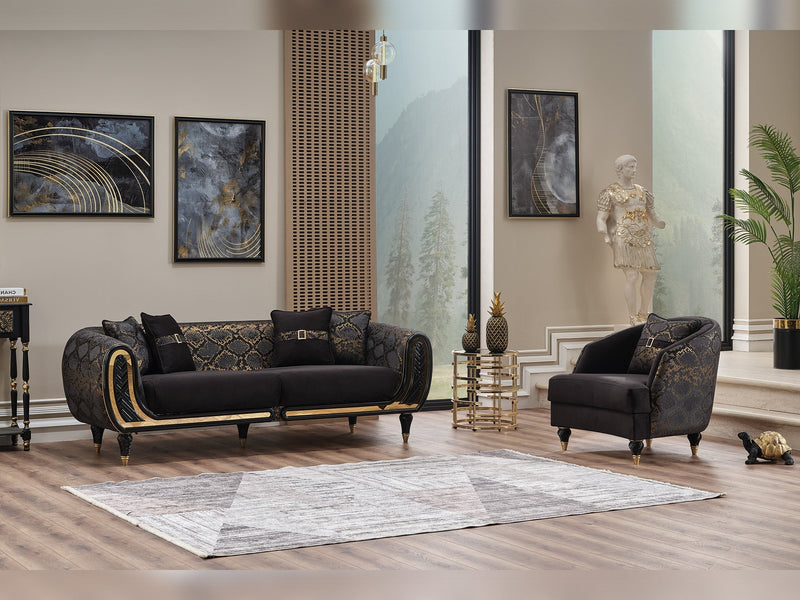 Lima Chair Black in Black - 101-LIM-BLACK-B