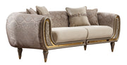 Lima Stationary Sofa Cream in Cream - 101-LIM-CREAM-3