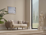Lima Stationary Sofa Cream in Cream - 101-LIM-CREAM-3