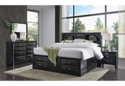 Linda Black Dresser - LINDA(FD0011B)-BL-D (M)