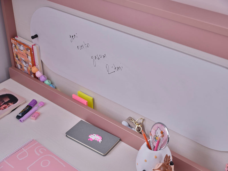 Linda Kids Room Set (Twin Bed &  Study Desk &  Nightstand) - 145-LIN-SET