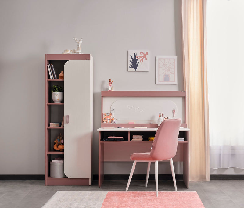 Linda Kids Room Set (Twin Bed &  Study Desk &  Nightstand) - 145-LIN-SET