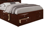 Linda Merlot King Bed Group - LINDA-M-KBG (M)