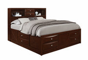 Linda Merlot King Bed - LINDA-M-KB (M)