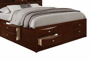 Linda Merlot King Bed - LINDA-M-KB (M)