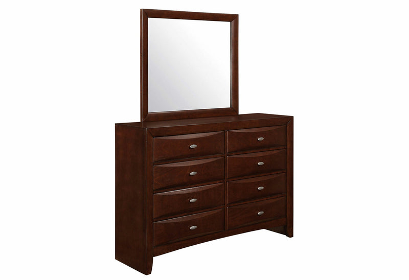 Linda New Merlot Mirror - LINDA(FD0011A)-M-M (M)