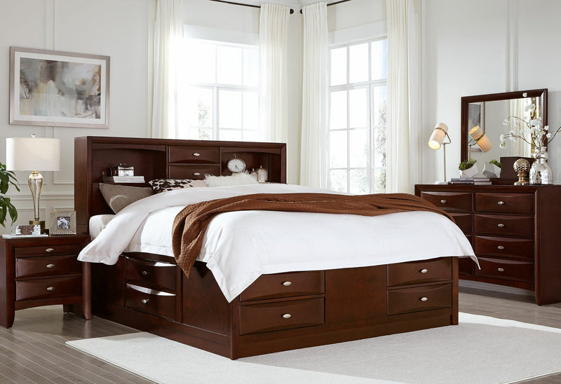 Linda New Merlot Mirror - LINDA(FD0011A)-M-M (M)