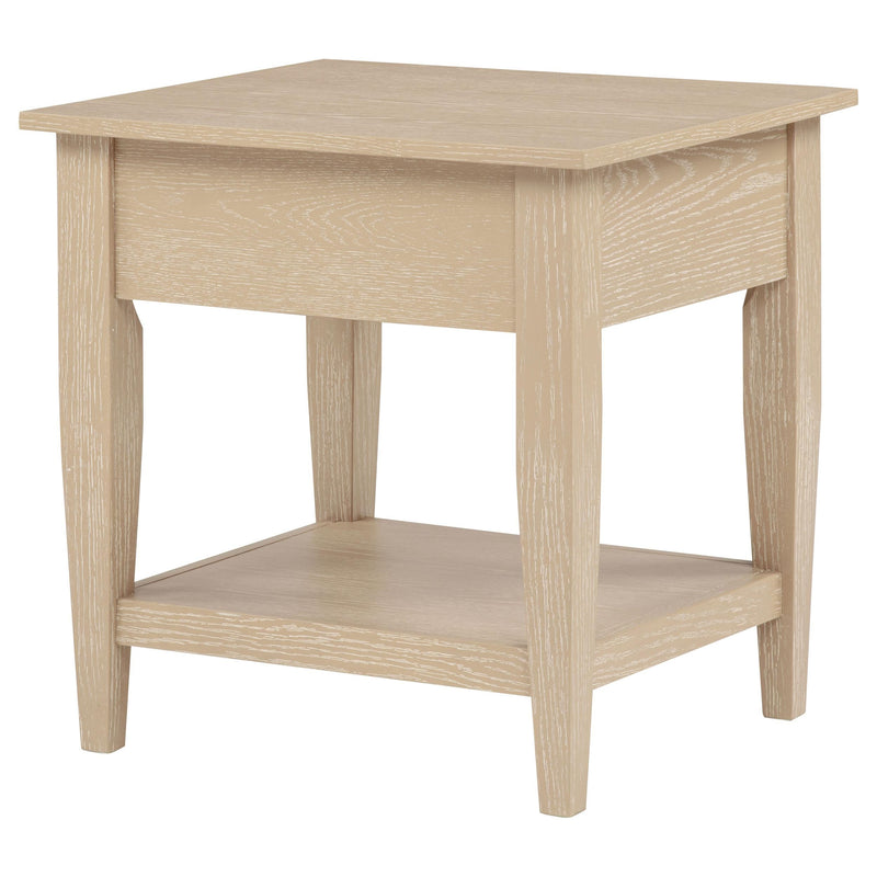 Lindenton 1-drawer Wood Occasional Side End Table Blonde - 722757
