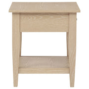 Lindenton 1-drawer Wood Occasional Side End Table Blonde - 722757