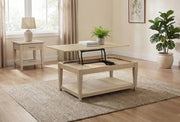 Lindenton 1-drawer Wood Occasional Side End Table Blonde - 722757