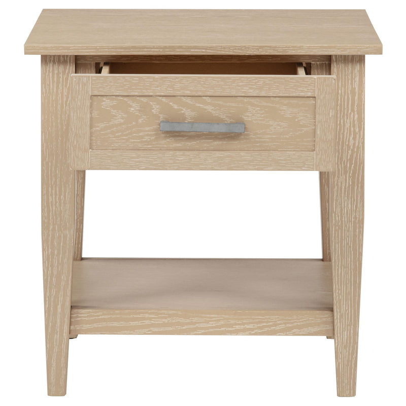 Lindenton 1-drawer Wood Occasional Side End Table Blonde - 722757