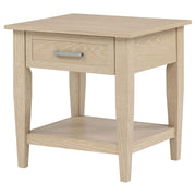 Lindenton 1-drawer Wood Occasional Side End Table Blonde - 722757
