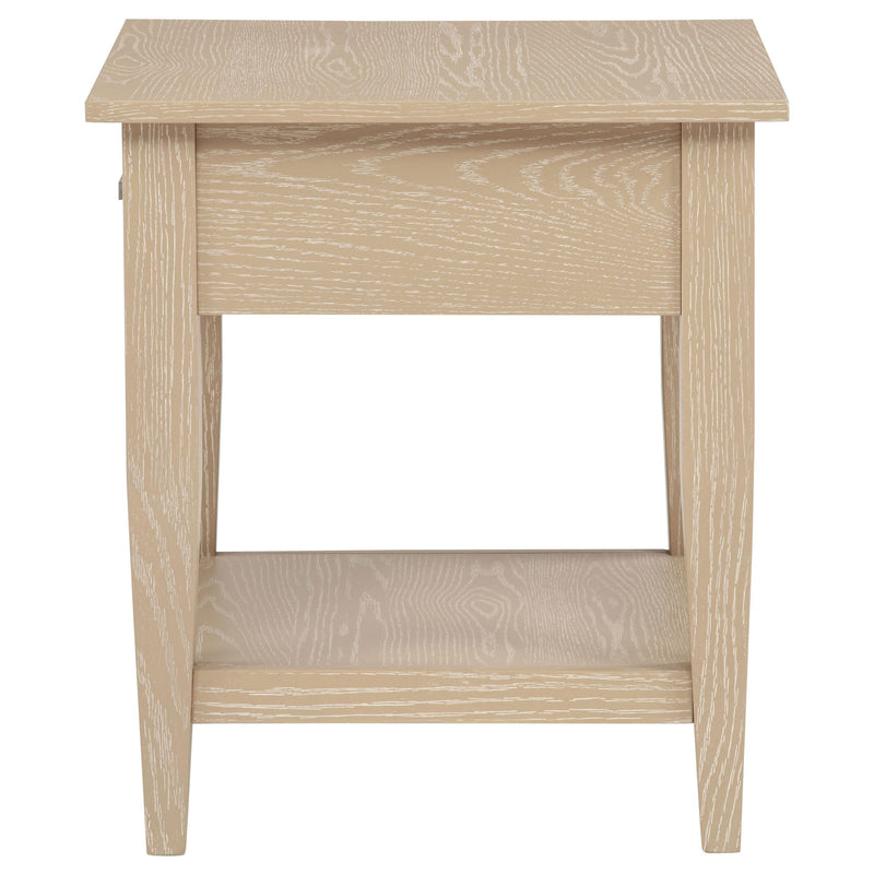 Lindenton 1-drawer Wood Occasional Side End Table Blonde - 722757