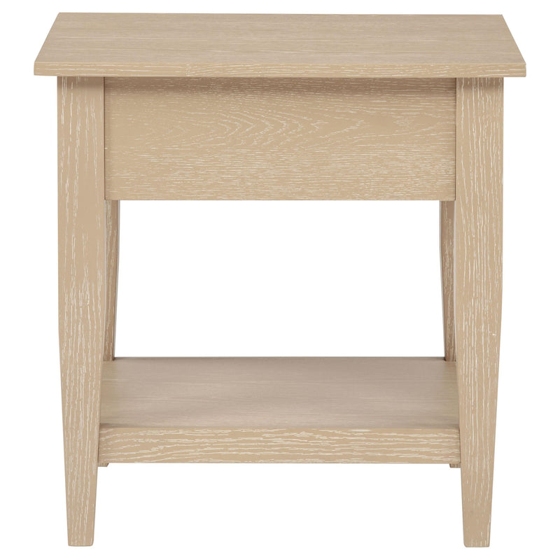 Lindenton 1-drawer Wood Occasional Side End Table Blonde - 722757