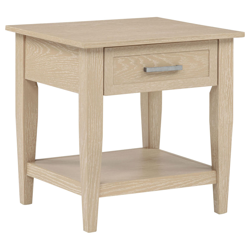 Lindenton 2-piece Wood Lift-Top Coffee and End Table Set Blonde - 722758-S2