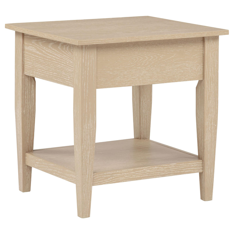 Lindenton 2-piece Wood Lift-Top Coffee and End Table Set Blonde - 722758-S2