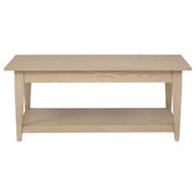 Lindenton 3-piece Wood Lift-Top Coffee and End Table Set Blonde - 722758-S3