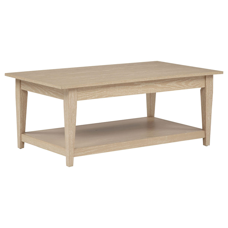 Lindenton 3-piece Wood Lift-Top Coffee and End Table Set Blonde - 722758-S3