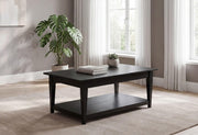 Lindenton Lift-Top Occasional Cocktail Coffee Table Black - 722728