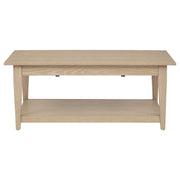 Lindenton Lift-Top Occasional Cocktail Coffee Table Blonde - 722758