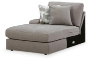 Lindon Smoke Left-Arm Facing Corner Chaise - 8470416