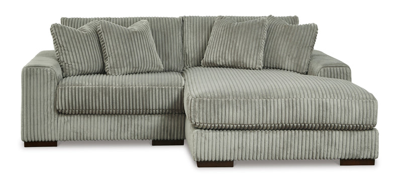 Lindyn Fog 2 - Piece RAF Sofa Chaise - DMV FurnitureSectional