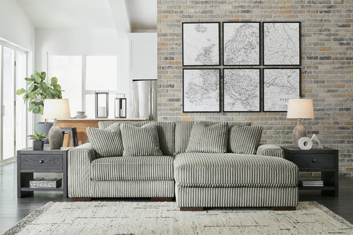 Lindyn Fog 2 - Piece RAF Sofa Chaise - DMV FurnitureSectional