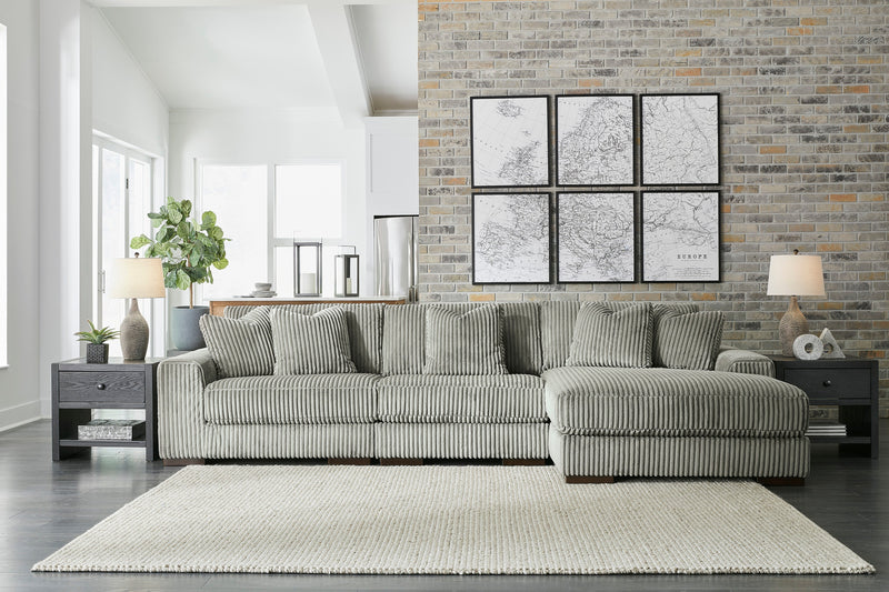 Lindyn Fog 3 - Piece RAF Sectional - DMV FurnitureSectional
