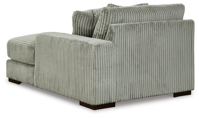 Lindyn Fog 3-Piece Sectional with Double Chaise - 21105S18