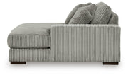Lindyn Fog 3-Piece Sectional with Double Chaise - 21105S18