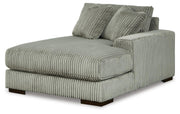 Lindyn Fog 3-Piece Sectional with Double Chaise - 21105S18