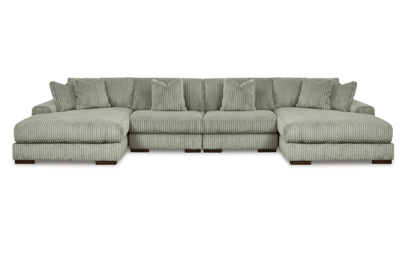 Lindyn Fog 4 - Piece Double Chaise Sectional - DMV FurnitureSectional