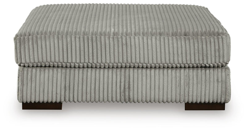 Lindyn Fog 4-Piece Sectional and Ottoman - 21105U7