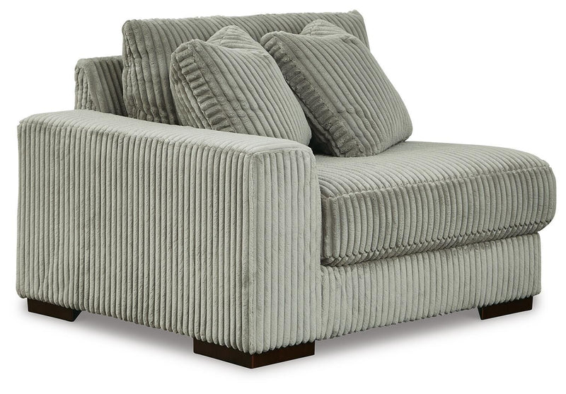 Lindyn Fog 4-Piece Sectional and Ottoman - 21105U7