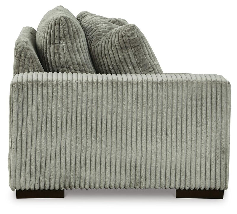 Lindyn Fog 4-Piece Sectional and Ottoman - 21105U7