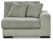 Lindyn Fog 4-Piece Sectional and Ottoman - 21105U7