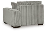 Lindyn Fog 4-Piece Sectional and Ottoman - 21105U7