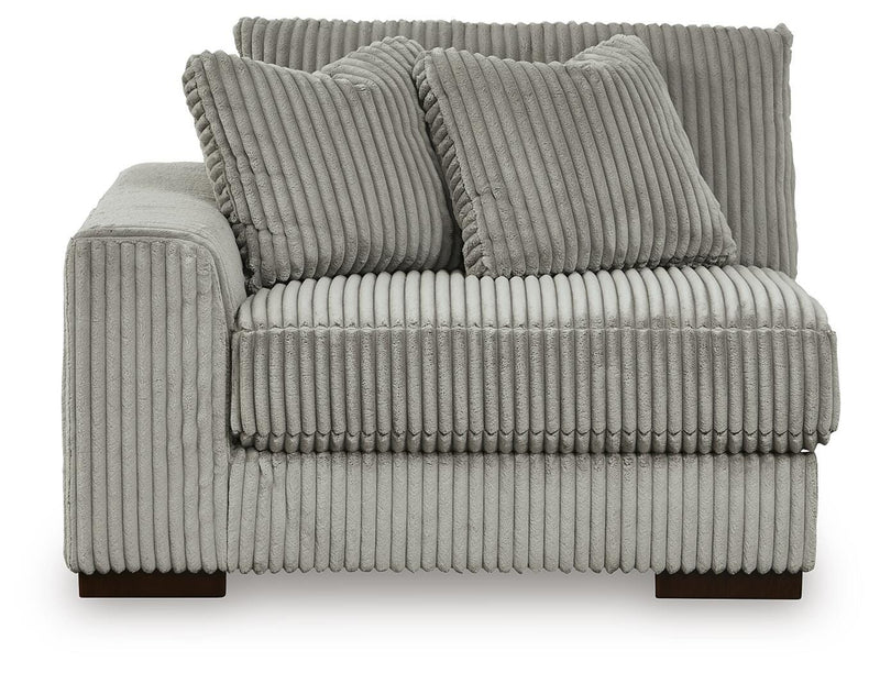 Lindyn Fog 4-Piece Sectional and Ottoman - 21105U7