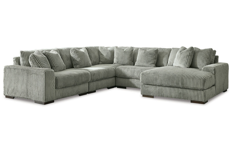 Lindyn Fog 5 - Piece RAF Sectional - DMV FurnitureSectional