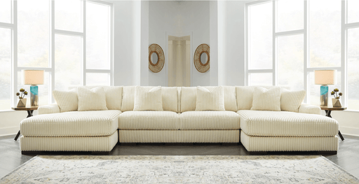 Lindyn Ivory 4 Piece Double Chaise Sectional - DMV FurnitureSectional