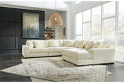 Lindyn Ivory 5 - Piece RAF Sectional - DMV FurnitureSectional