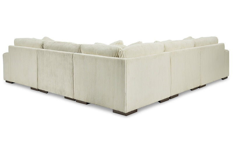 Lindyn Ivory 5 - Piece RAF Sectional - DMV FurnitureSectional