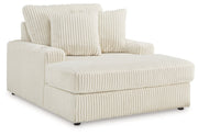Lindyn Ivory Chaise - DMV FurnitureChaise