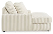 Lindyn Ivory Chaise - DMV FurnitureChaise