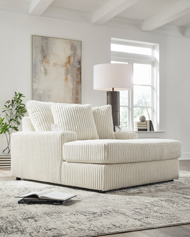 Lindyn Ivory Chaise - DMV FurnitureChaise