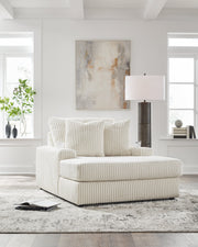 Lindyn Ivory Chaise - DMV FurnitureChaise